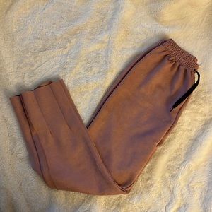 Pink trouser pants